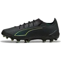 Puma Ultra 6 Ultimate AG Eclipse - Musta/Vihreä/Green Terrain - Tekonurmi (AG), koko 44