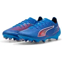 Puma Ultra 6 Ultimate Fg Untamed - Sininen/valkoinen/hehkuva Punainen - Nurmi (Fg), koko 41