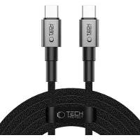 TechProtection UltraBoost DNA Type-C -kaapeli - PD 100W/5A, 300cm - raudanharmaa