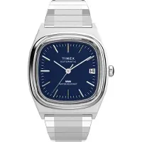 Timex E-Line Automatic - Silver - 34 MM