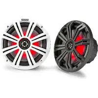 Kicker 8 Tuuman Led-koaksiaalikaiutin