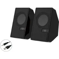 Conceptronic BJORN02B, 2-suuntainen, 2.0 kanavaa, Langallinen & langaton, 6 W, 160 - 13000 Hz, Musta