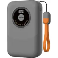 Dudao K21 mini 10000 mAh 22.5W USB-A / USB-C szary