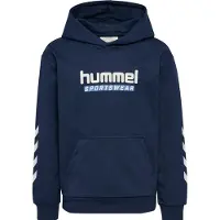 Hummel Hmljr Logo Hoodie - Navy - 110/116