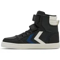 Hummel Saappaat - Slimmer Stadil Leather High Jr - Musta/Sininen - - 31 - Saappaat