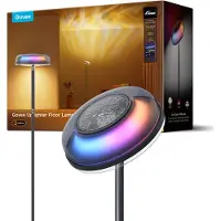 Govee Uplighter Floor Lamp älylattiavalaisin, musta