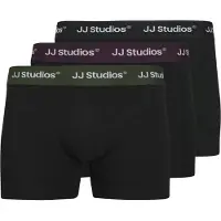 Jack & Jones Jacsoho Solid Trunks 3 Pack Noos - Black - L