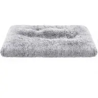 Songmics Viihtyisä koiranpeti 110 x 73 cm, harmaa