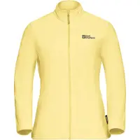 Jack Wolfskin Women's Taunus Full Zip Lemon Ice Välikerrospuserot M