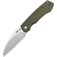 CJRB Kestrel J1962-GN Stonewashed AR-RPM9, Green G10, pocket knife, Ray Laconico design
