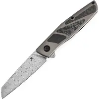 Kansept Knives Cru Framelock Twill CF Dam