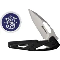 Smith & Wesson Linerlock with Challenge Coin