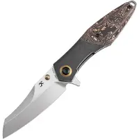 Kansept Knives Mistaken Framelock Copper