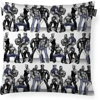 Finlayson Tom of Finland Blue Squad koristetyynynpäällinen
