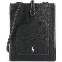 Ralph Lauren for woman. 427960562016 Polo Play black leather crossbody bag (OSFA), Casual