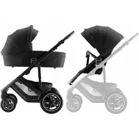 Britax Smile 5Z yhdistelmävaunut Style Carbon Black