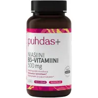 Puhdas+ Niasiini B3-vitamiini 500 mg