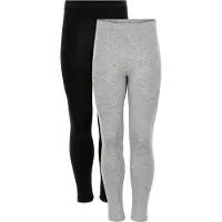 Minymo Basic Leggings (2-Pack) - Black - 92