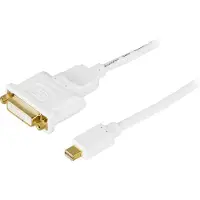 Deltaco – Mni DisplayPort - DVI-D Single Link monitorikaapeli u-n 1m val (DP-DVI100)