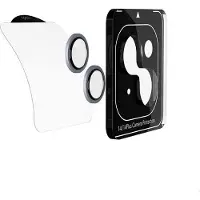 EPICO Aluminium Lens, iPhone 14 / 14 Plus -kameran linssinsuoja, Violetti