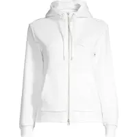Gant for woman. 4202588 Off-white Tonal Shield zip-up hoodie (M), Casual, Cotton