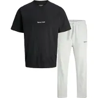 Jack & Jones Oloasu 'JORNORREBRO' musta / meleerattu valkoinen