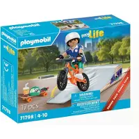 Playmobil Skateboard With Ramp - Multi/patterned - ONE SIZE
