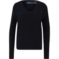 Ralph Lauren for woman. 211971866003 Navy cashmere and wool jumper (M), Casual, Long sleeve