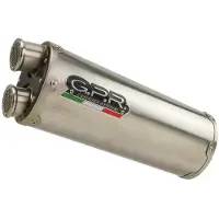 Gpr Exclusive Dual Inox Bmw R 1200 Gs/adventure 13-16 Homologoitu Slip On äänenvaimennin