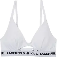 Karl Lagerfeld Rintaliivi valkoinen
