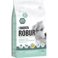 Bozita Robur 3kg Sensitive Grain Free Puppy karitsa koiran kuivaruoka