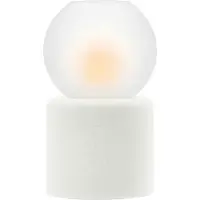 Solstickan Design Globe lämpökynttilälyhty Ø9,5x17 cm Valkoinen