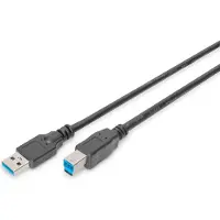 ASSMANN Electronic USB 3.0 CONNECTION CABLE, TYPE A - B (AK-300115-018-S)