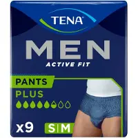 Tena Men Active Fit Pants S/M 9 kpl inkontinenssihousu