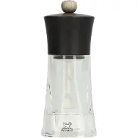 Peugeot Oleron wet salt grinder std Z acrylic/wood chocolate 14 cm