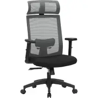 Songmics Toimistotuoli, SONGMICS, 65x53 cm, Musta