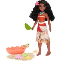 Disney Princess Moana-nukke Kilpikonnalla
