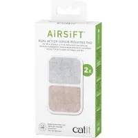 Catit Design Jumbo -kissanvessa - 2 kpl Airsift -vaihtosuodattimia