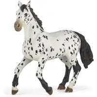 Papo Black appaloosa horse hevonen
