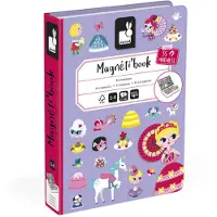 Janod Magneti'Book Princesses Magneettisetti 55 Kpl