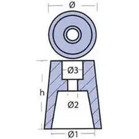 Tecnoseal Juuriakselin Anodi
