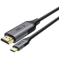 Tech-Protect UltraBoost USB-C–HDMI 2.0 kaapeli 4K 60Hz 1,8m - Musta