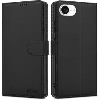 Tech-Protect iPhone 16e/17e lompakkokotelo magneetilla ja jalustalla - Musta