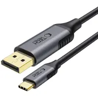 Tech-Protect UltraBoost USB-C ja DisplayPort 1.4 -kaapeli - 8K@60Hz, 180cm - Musta