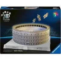 Ravensburger Iconic 3D Puzzle The Colosseum in Rome with LED Light 216 Pieces 36 cm (12008034)
