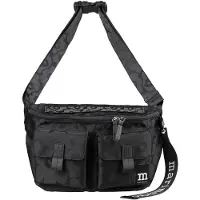 Marimekko Sling Bag M Unikko - Black - ONE SIZE