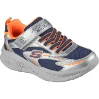 SKECHERS Meteor-Lights Glow-Strider - Silver - 30