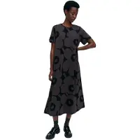 Marimekko Pisteinen Unikko - Grey - XS