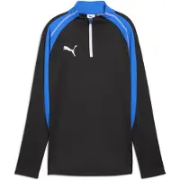 Puma Harjoituspaita Individualblaze 1/4 Vetoketju - Musta/valkoinen/sininen Nainen, koko X-Large
