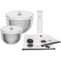 Zwilling Fresh&Save Bowl Vakuum Starter-Set 9.tlg. Edelstahl